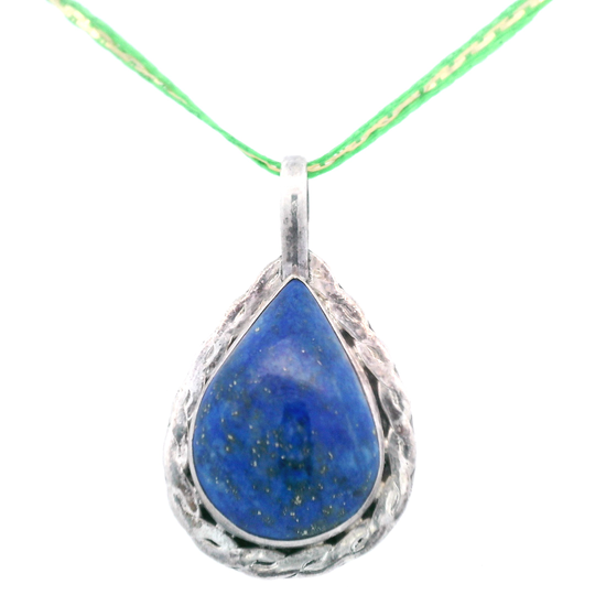 Pear Shape Lapis Pendant