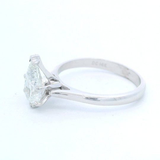 Pear Solitaire Engagement Ring