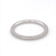 14 Karat Diamond Wedding Band