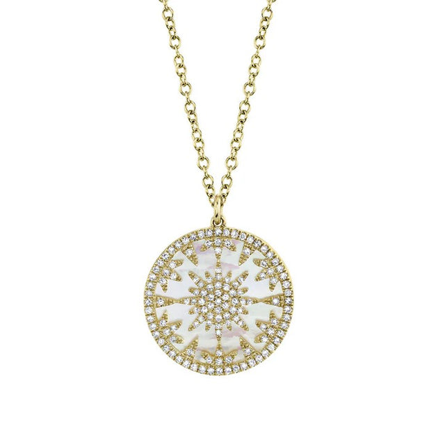 Diamond Circle Pendant