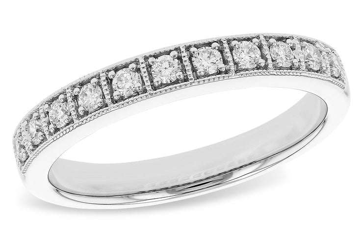 14 Karat Diamond Wedding Band
