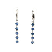 14 Karat Sapphires Earrings