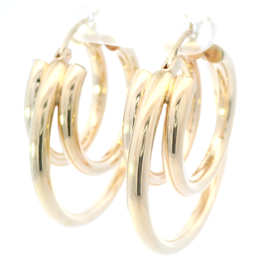 Triple Hoop Earrings