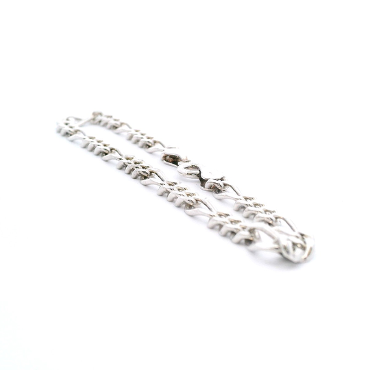 Estate Figaro Link Bracelet 7 1/4"