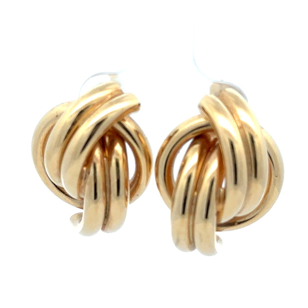 Estate Gold Fashion Earrings