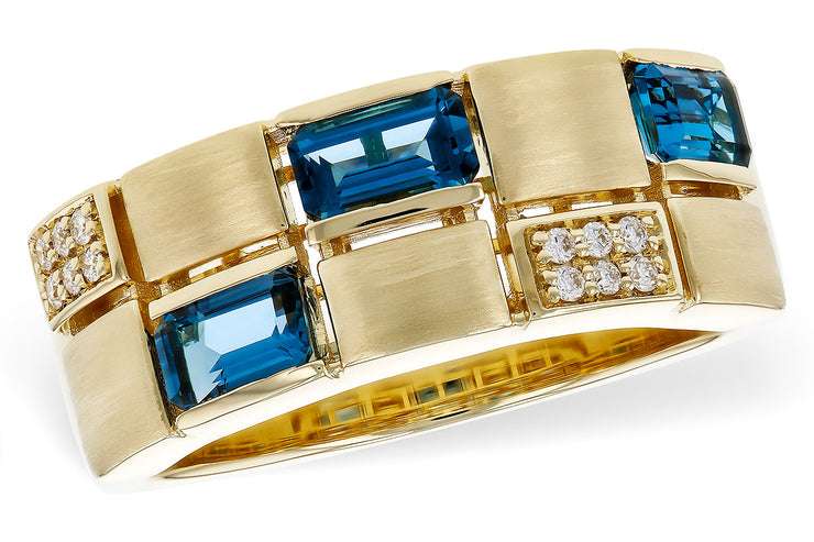 Blue Topaz Ring