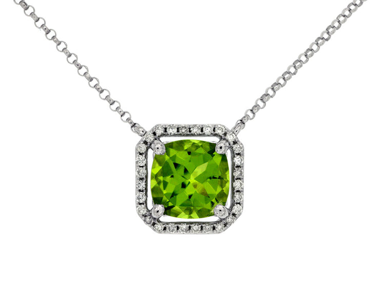 14 Karat Peridot Pendant