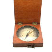 Estate Antique Wooden Compass