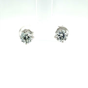 1.56ctw Lab Grown Diamond Stud Earrings