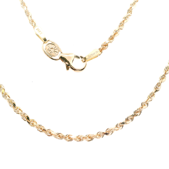 Estate 1.8mm Rope Chain 18"
