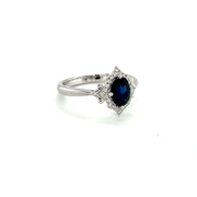 14 Karat Sapphire Fashion Ring