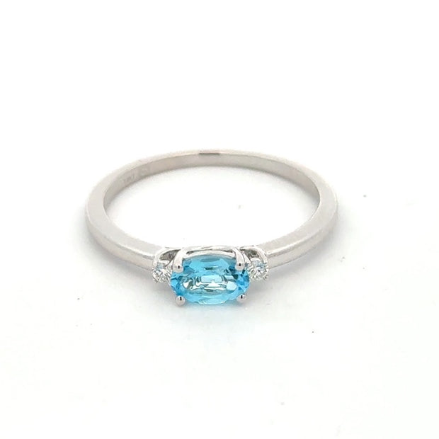 Blue Topaz Ring