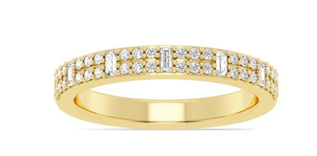 Diamond Wedding Band - Ladie