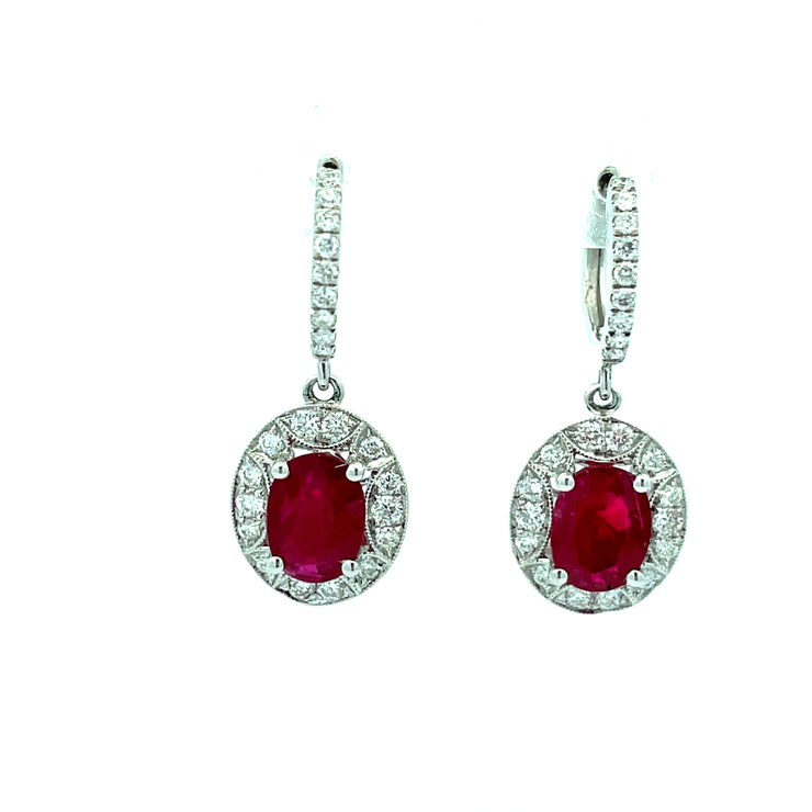 Ruby Earrings