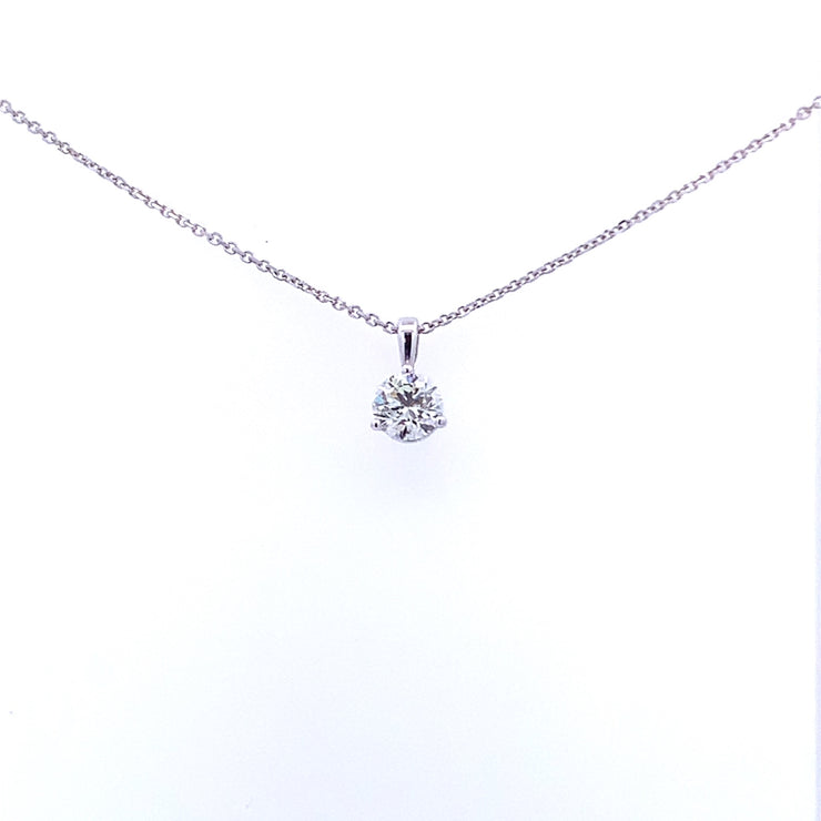 Diamond Solitaire Pendant