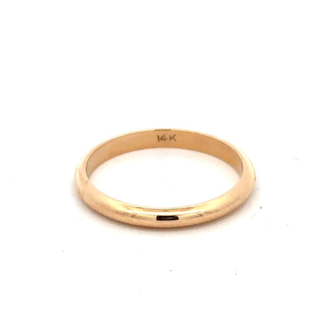 Estate Plain Wedding Band