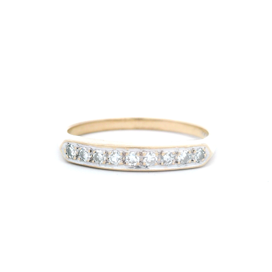 Estate Diamond Wedding Band