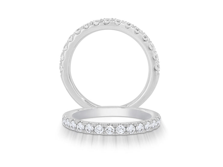 14 Karat Diamond Wedding Band