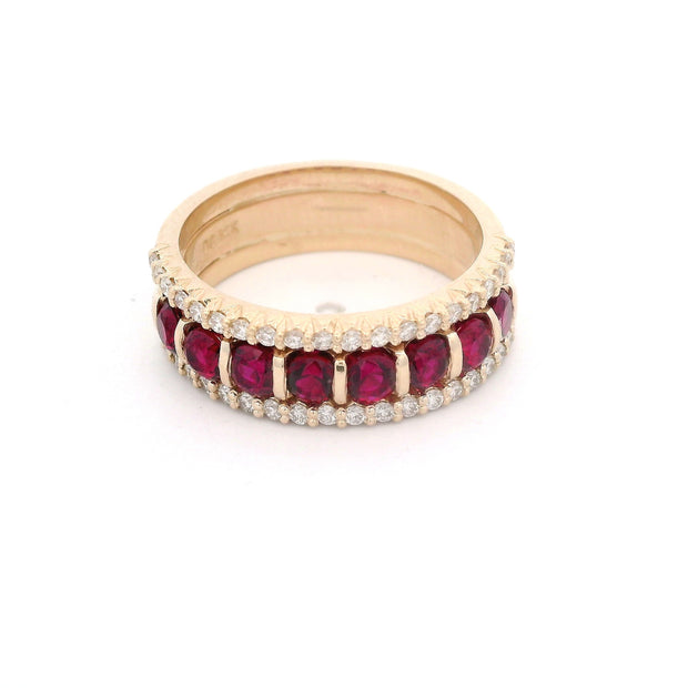 Ruby and Diamond Ring