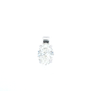 Oval Diamond Pendant