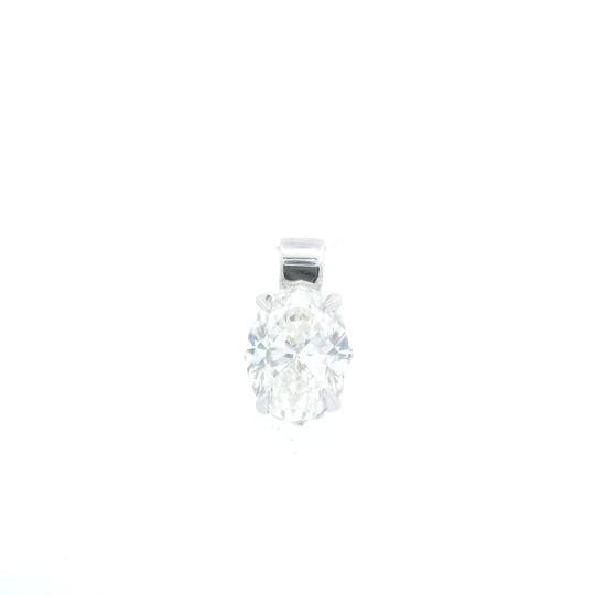 Oval Diamond Pendant
