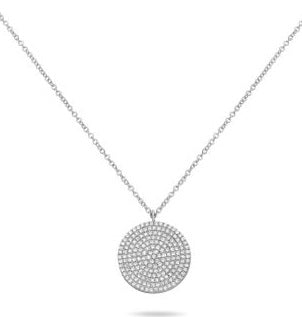 Diamond Cirlcel Necklace