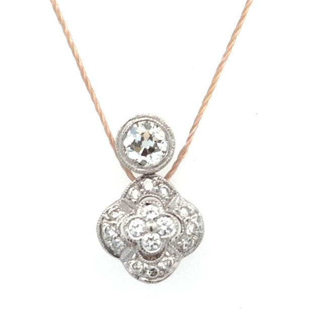 Estate Diamond Pendant