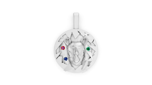 Colored Stone Pendants/Necklace