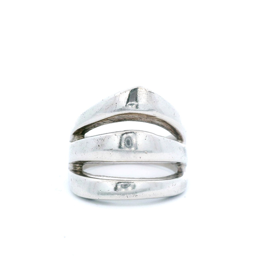 Estate 3-Row Wide Ring