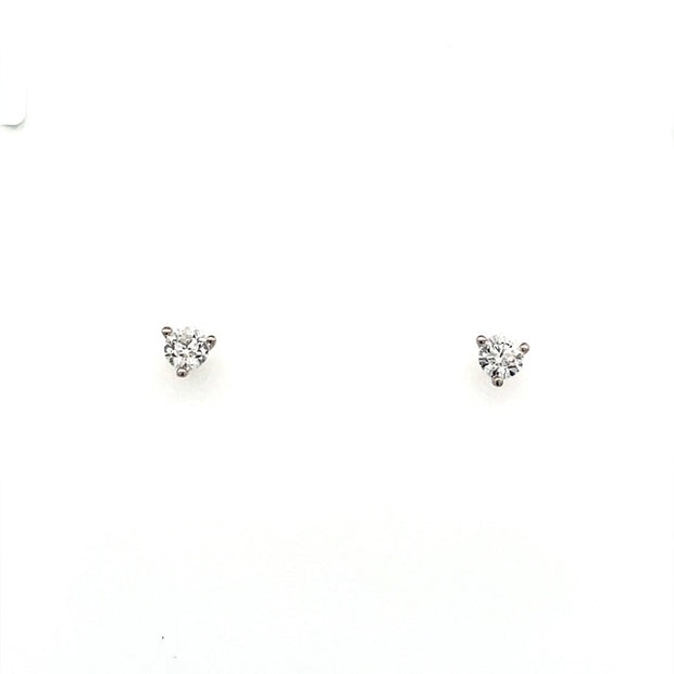 0.40tw Round Diamond Stud Earrings