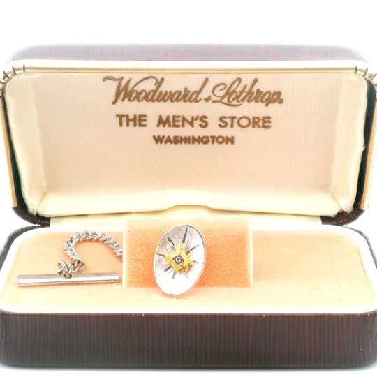 Sterling Silver Masonic Tie Tac