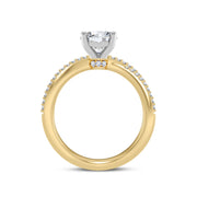 Diamond Semi-Mount Engagement Ring