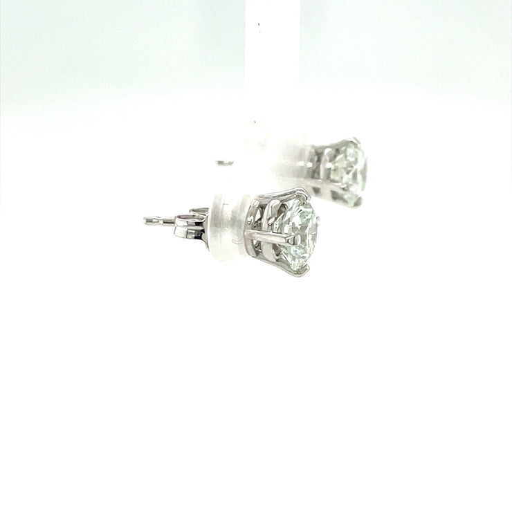 1.56ctw Lab Grown Diamond Stud Earrings