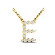 14 Karat Yellow Diamond Pendant/Necklace | 0.22 carats total weight