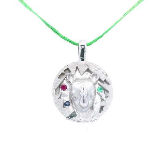Colored Stone Pendants/Necklace