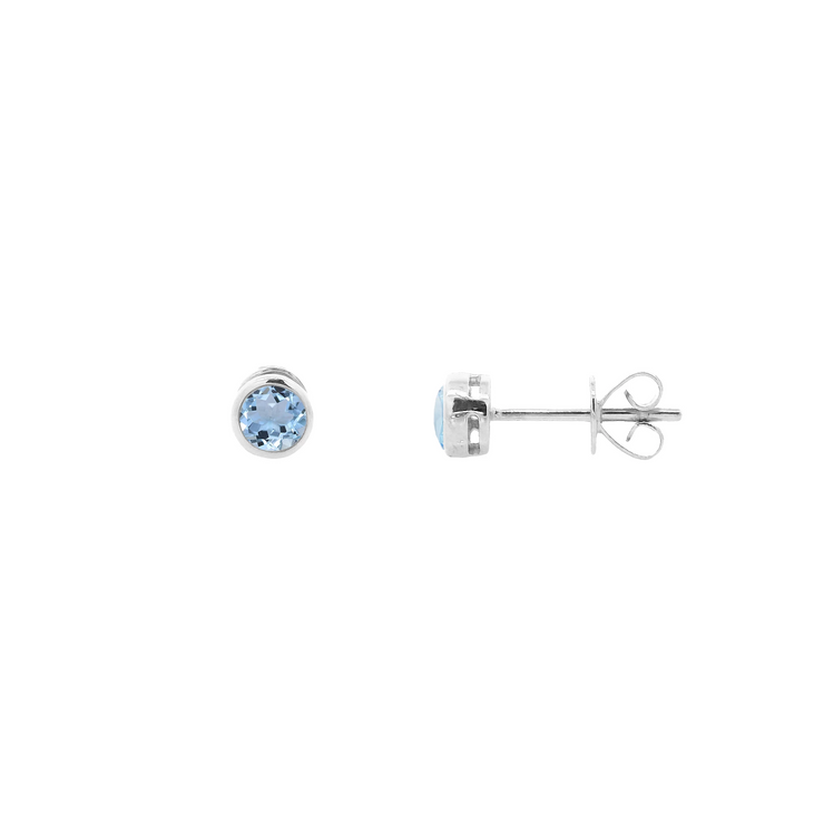 Blue Topaz Earrings