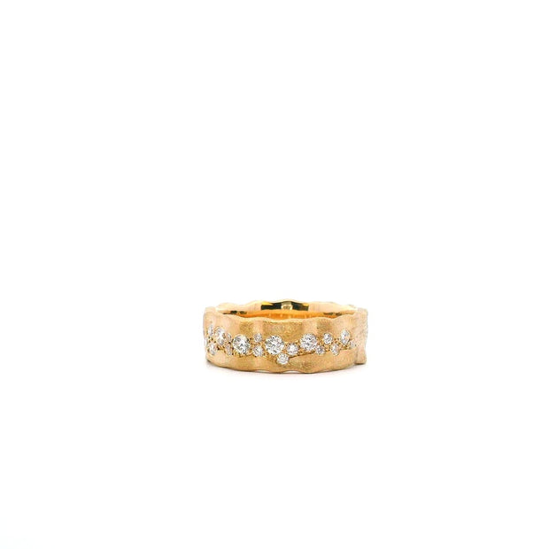 Yellow Gold Diamond Fashion Ring