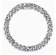 925 Sterling Silver Cuban Link Chain Bracelet