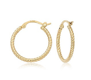 Gold Hoop Earrings
