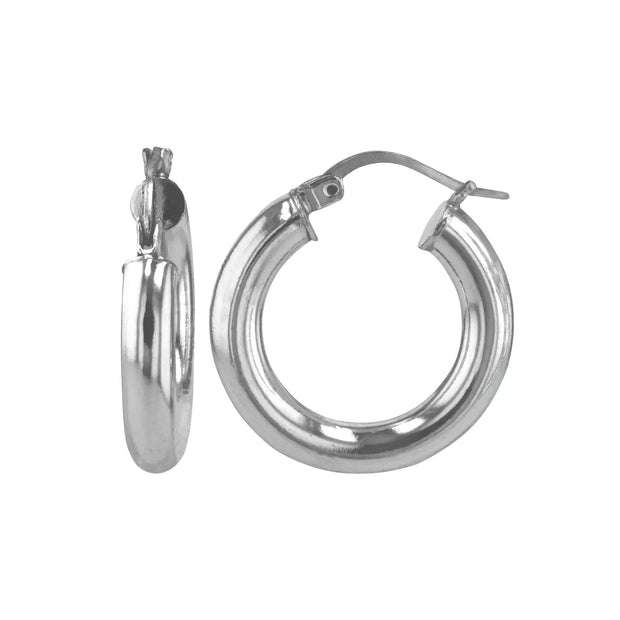 Sterling Silver Hoop Earrings