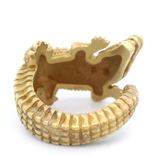 Kieselstein-Cord Alligator Ring