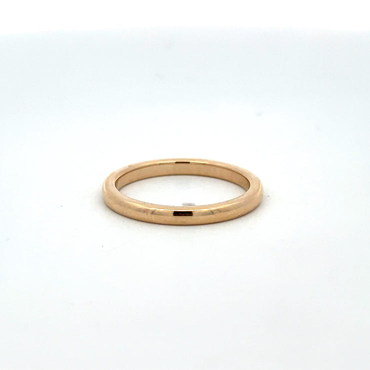 Estate Plain Wedding Band