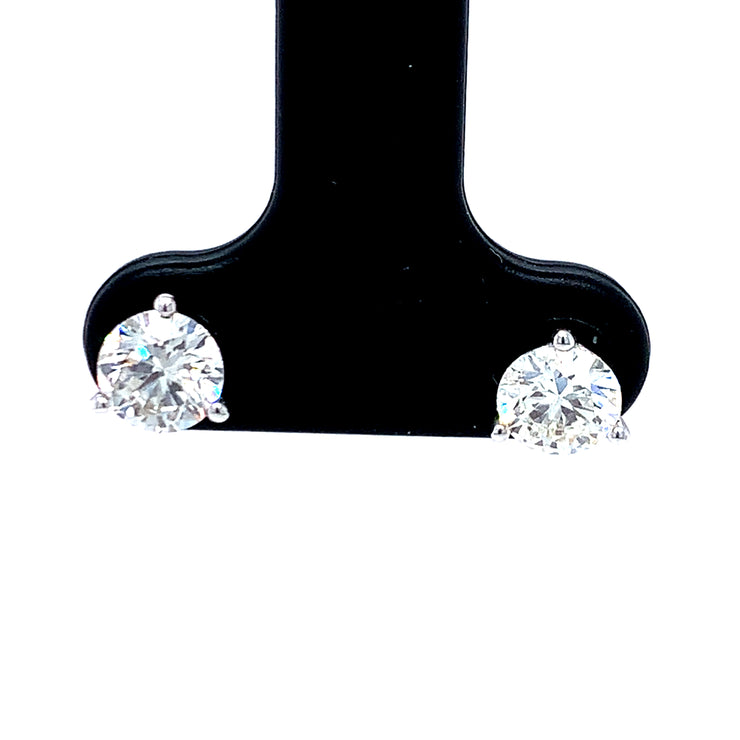 1.00ctw Lab Grown Diamond Stud Earrings
