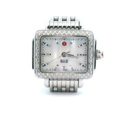 Stainless Steel Michele Diamond Watch
