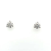 1.51ctw Round Diamond Stud Earrings