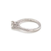 14 Karat Diamond Engagement Ring with Round Center