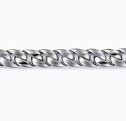 925 Sterling Silver Cuban Link Chain Bracelet