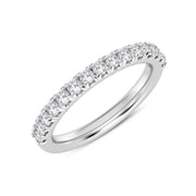 Shared Prong Diamond Wedding Band