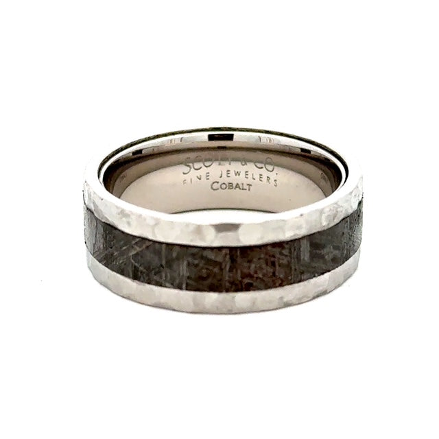 Metorite Mens Wedding Band