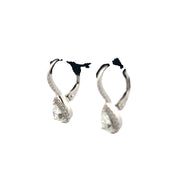 Leverback Diamond Earrings